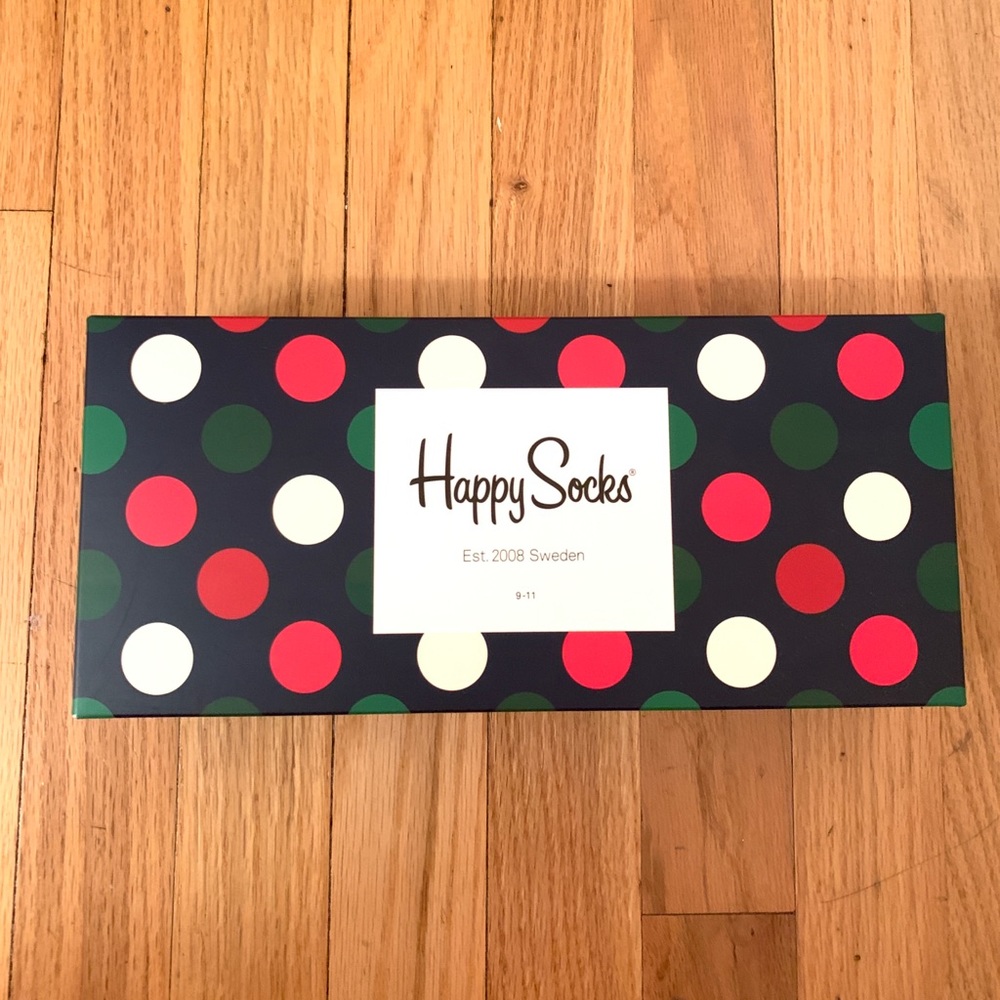 Brand New never worn Happy Socks 4 pack